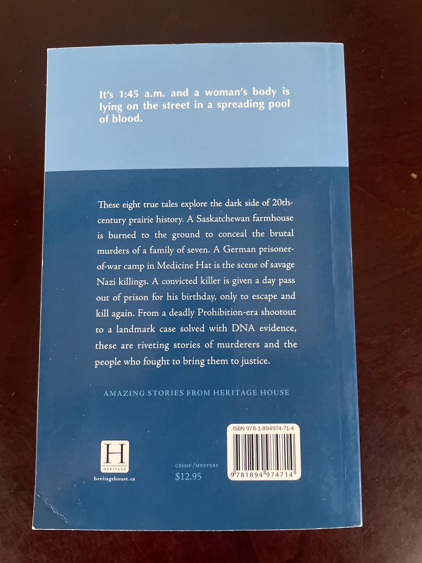 Prairie Murders: Mysteries, Crimes and Scandals (Inscribed) - Smith, Peter B.