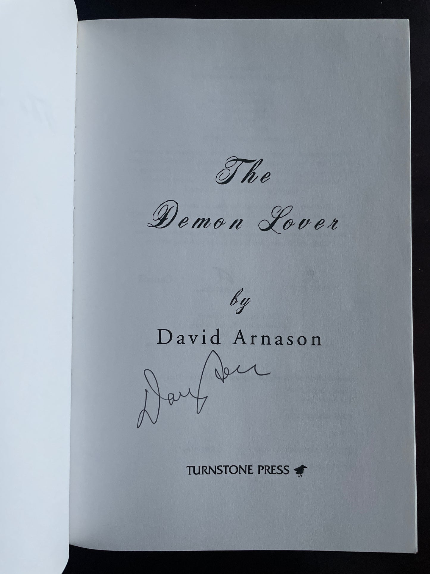 The Demon Lover (Signed) - Arnason, David