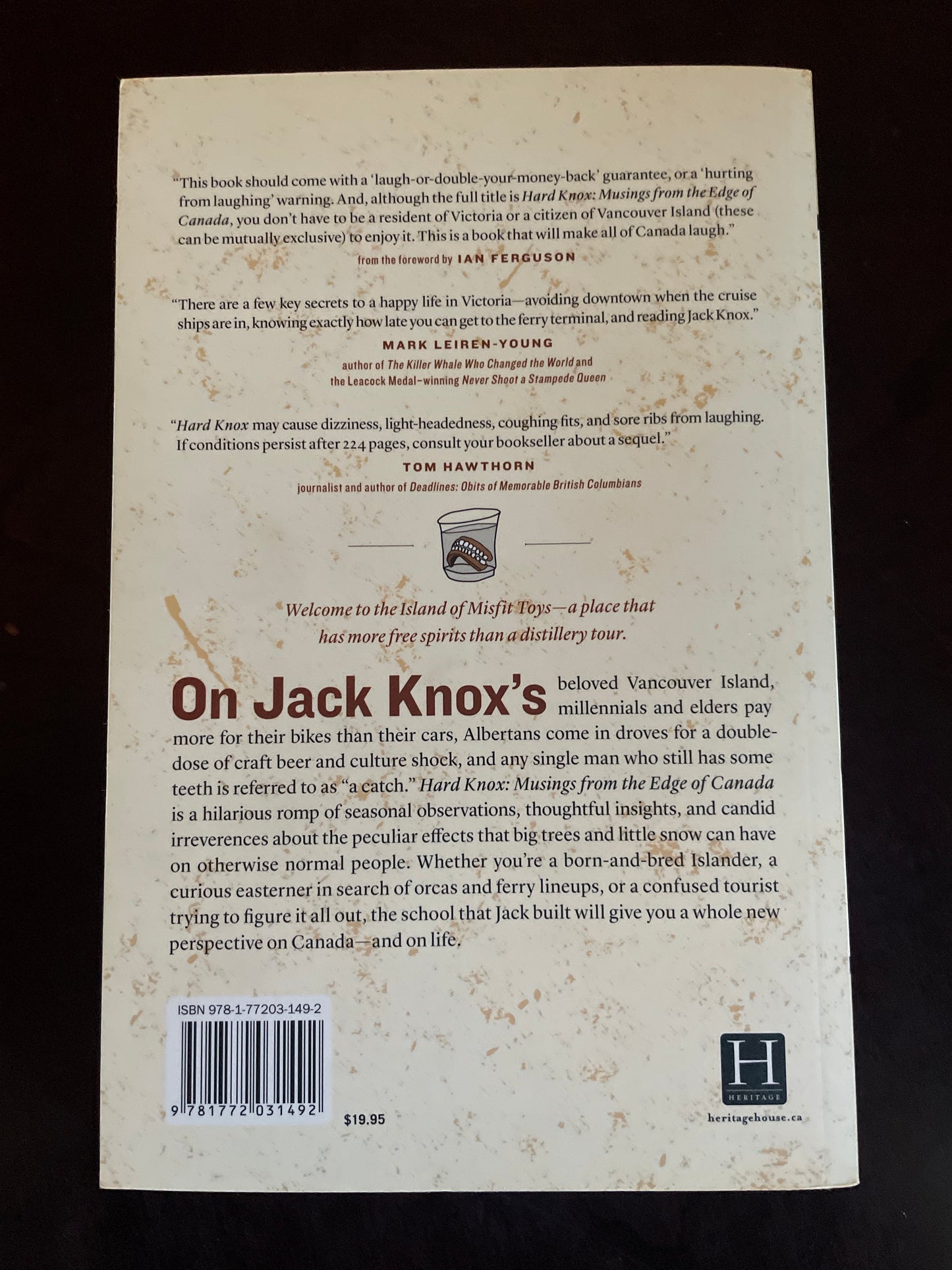 Hard Knox: Musings from the Edge of Canada (Signed) - Knox, Jack