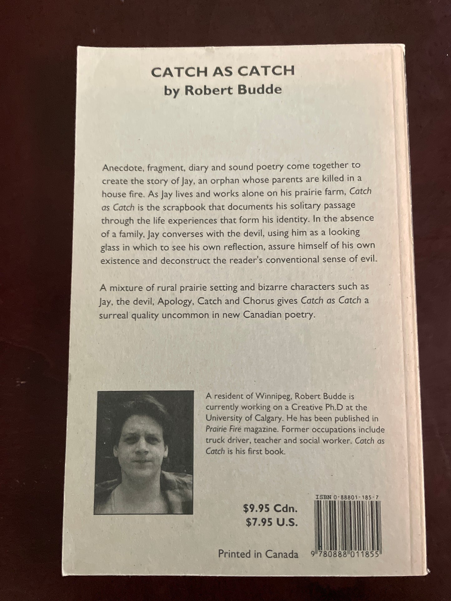 Catch As Catch - Budde, Robert