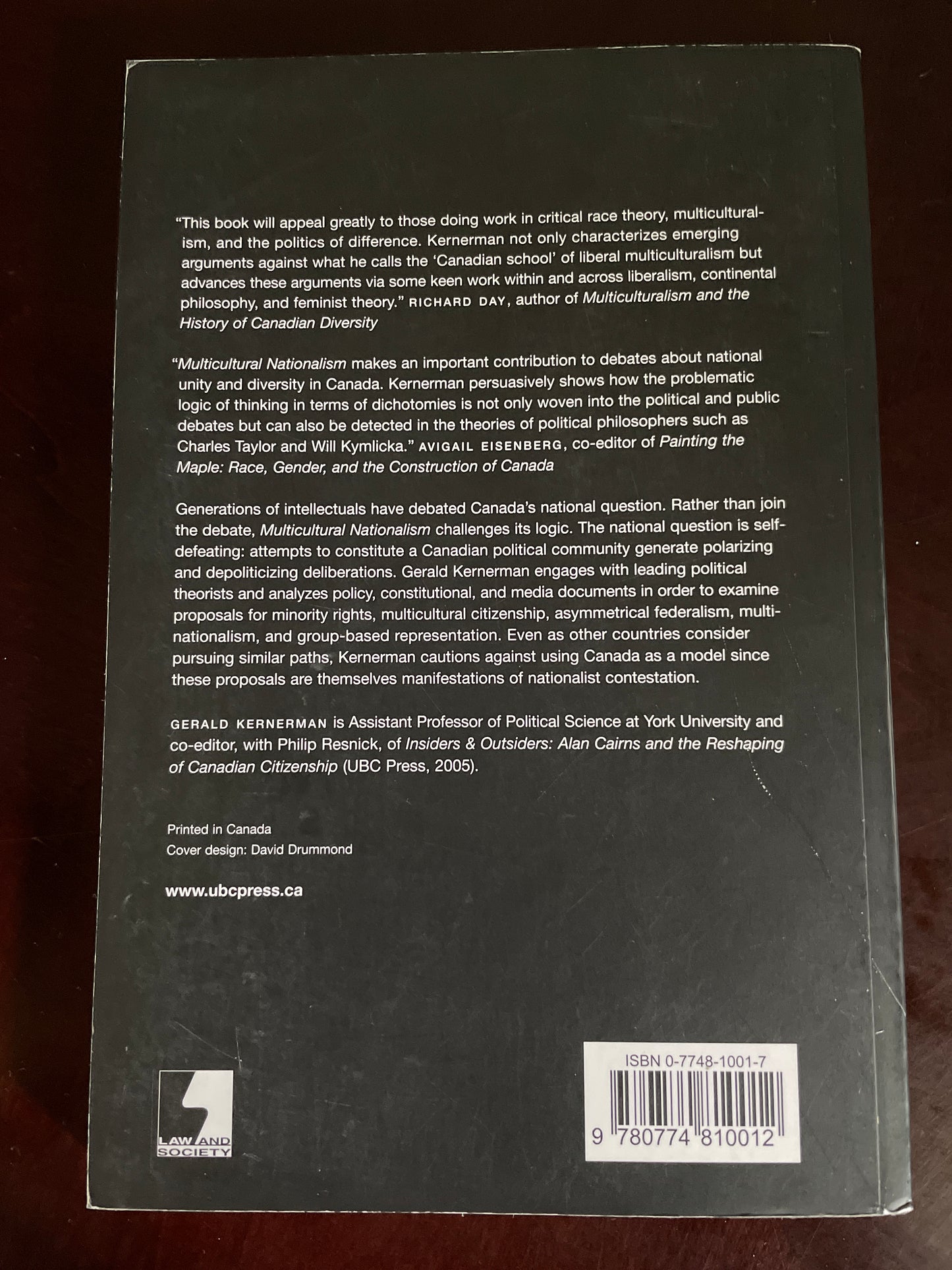 Multicultural Nationalism: Civilizing Difference, Constituting Community - Kernerman, Gerald