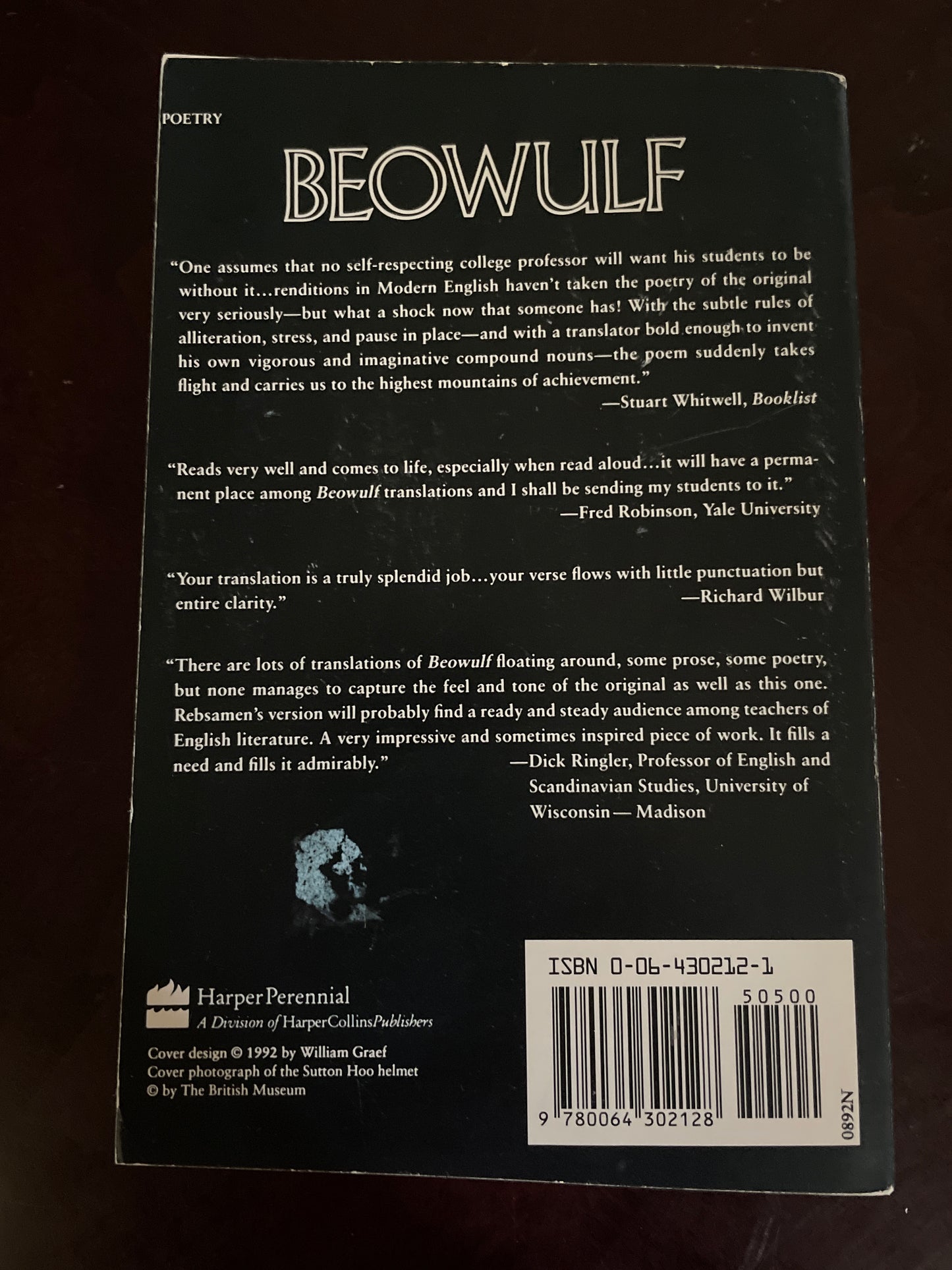 Beowulf - Rebsamen, Frederick