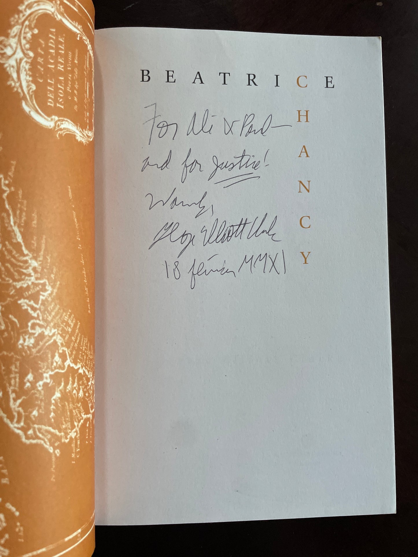 Beatrice Chancy (Inscribed) - Clarke, George Elliott