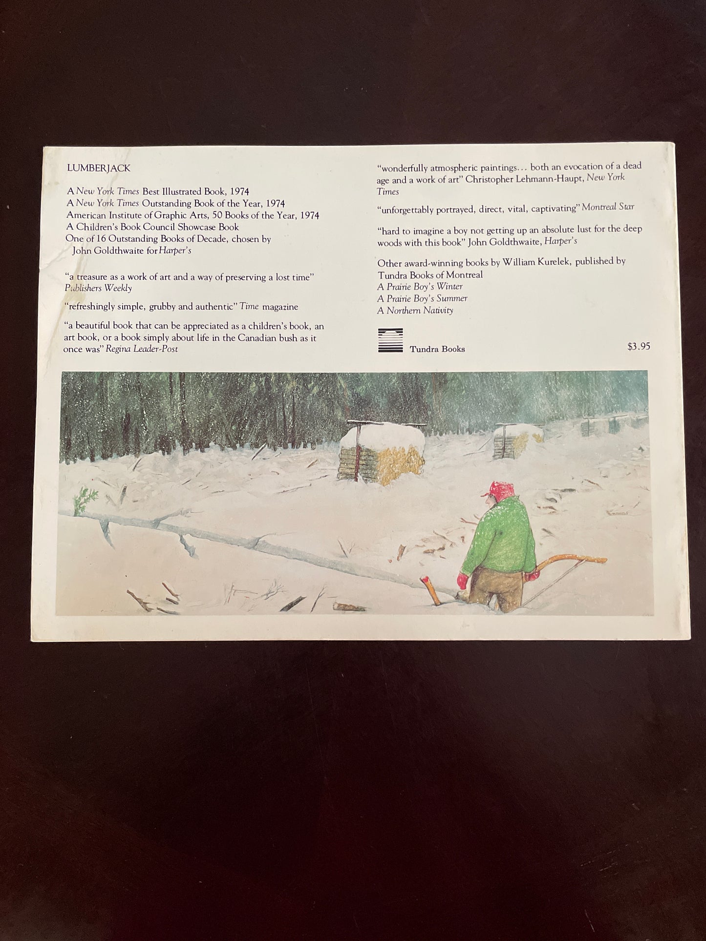 Lumberjack - Kurelek, William