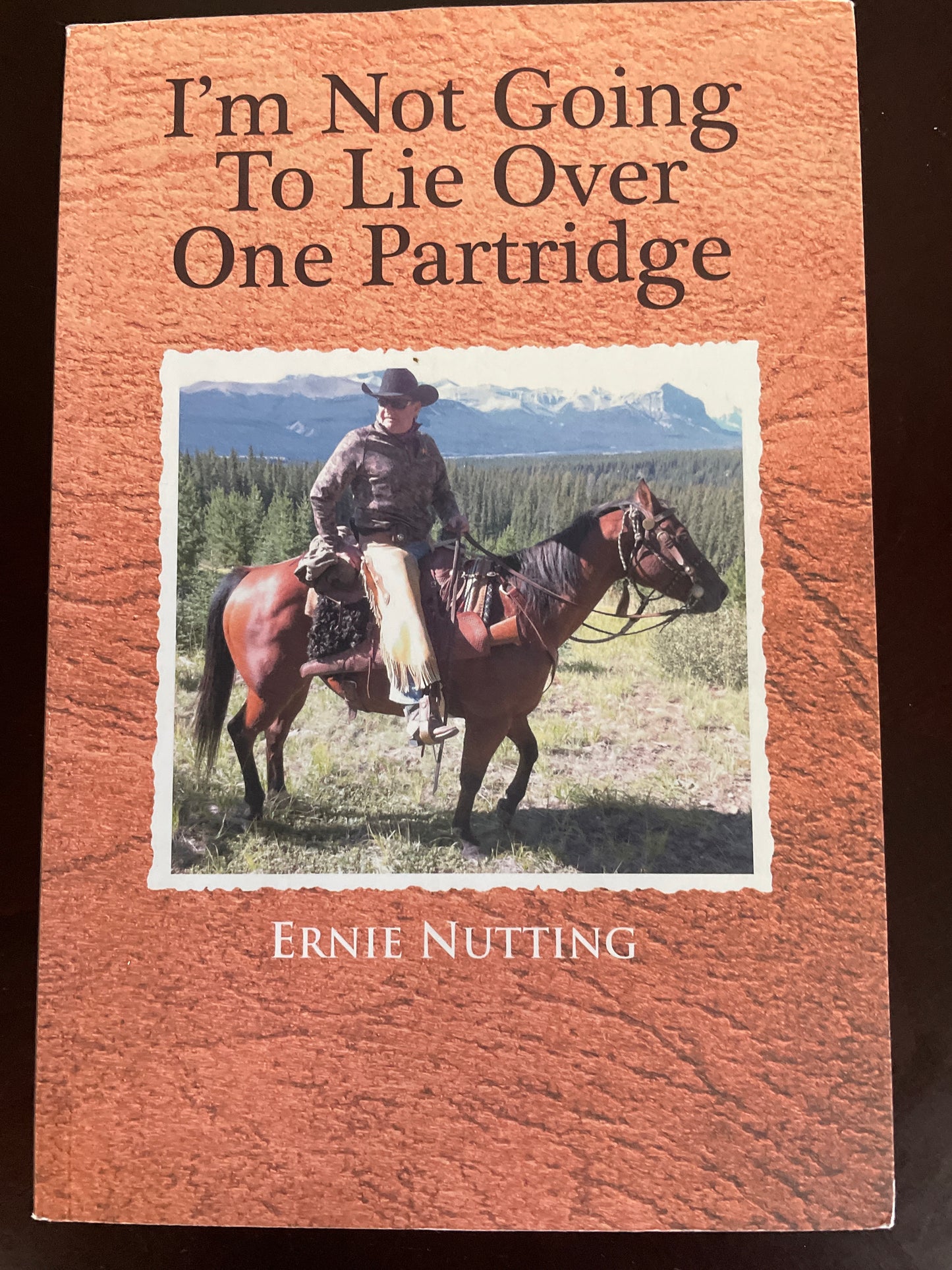 I'm Not Going To Lie Over One Partridge (Signed) - Nutting, Ernie