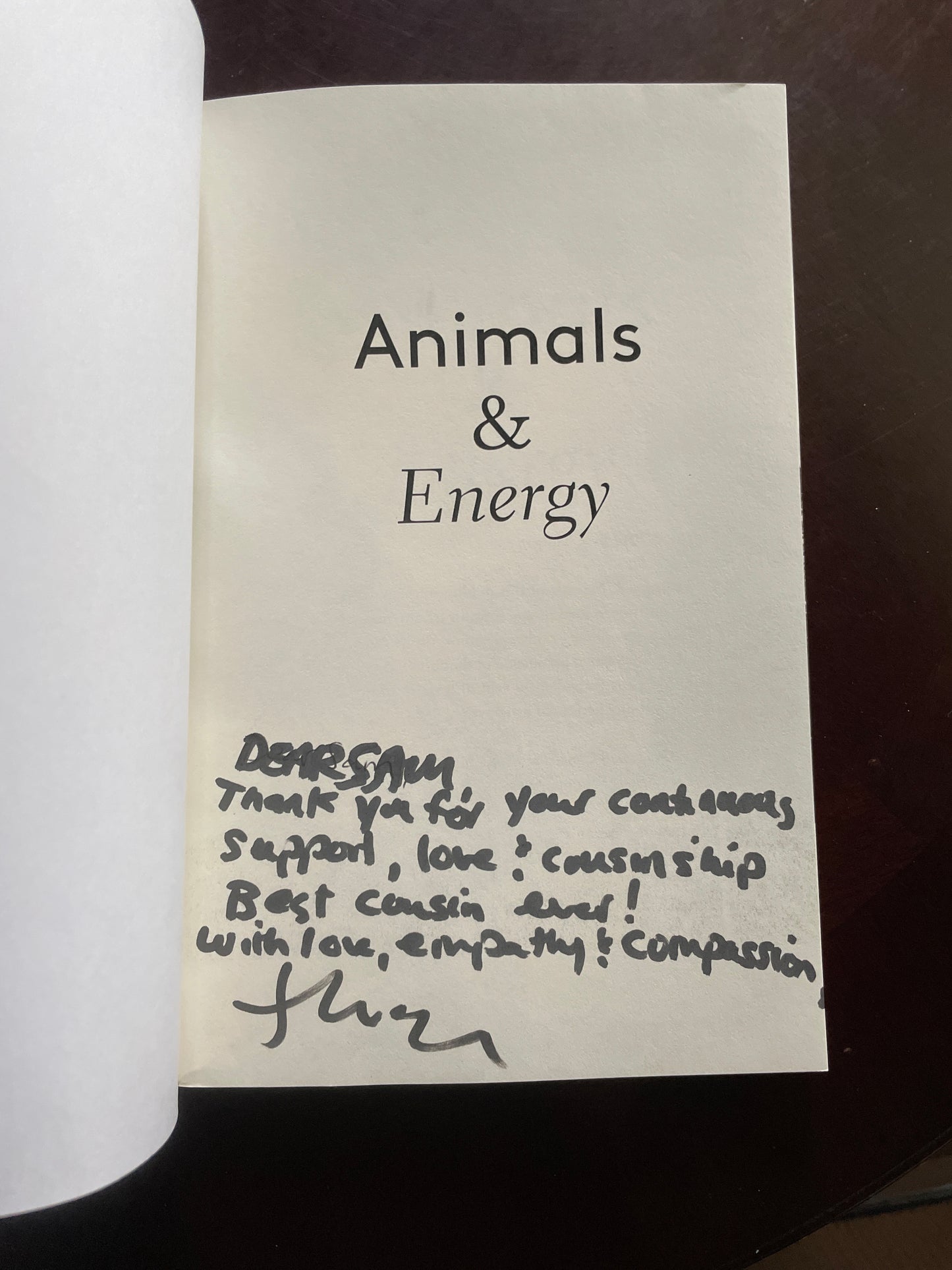 Animals & Energy - Saifer, J. Morgan