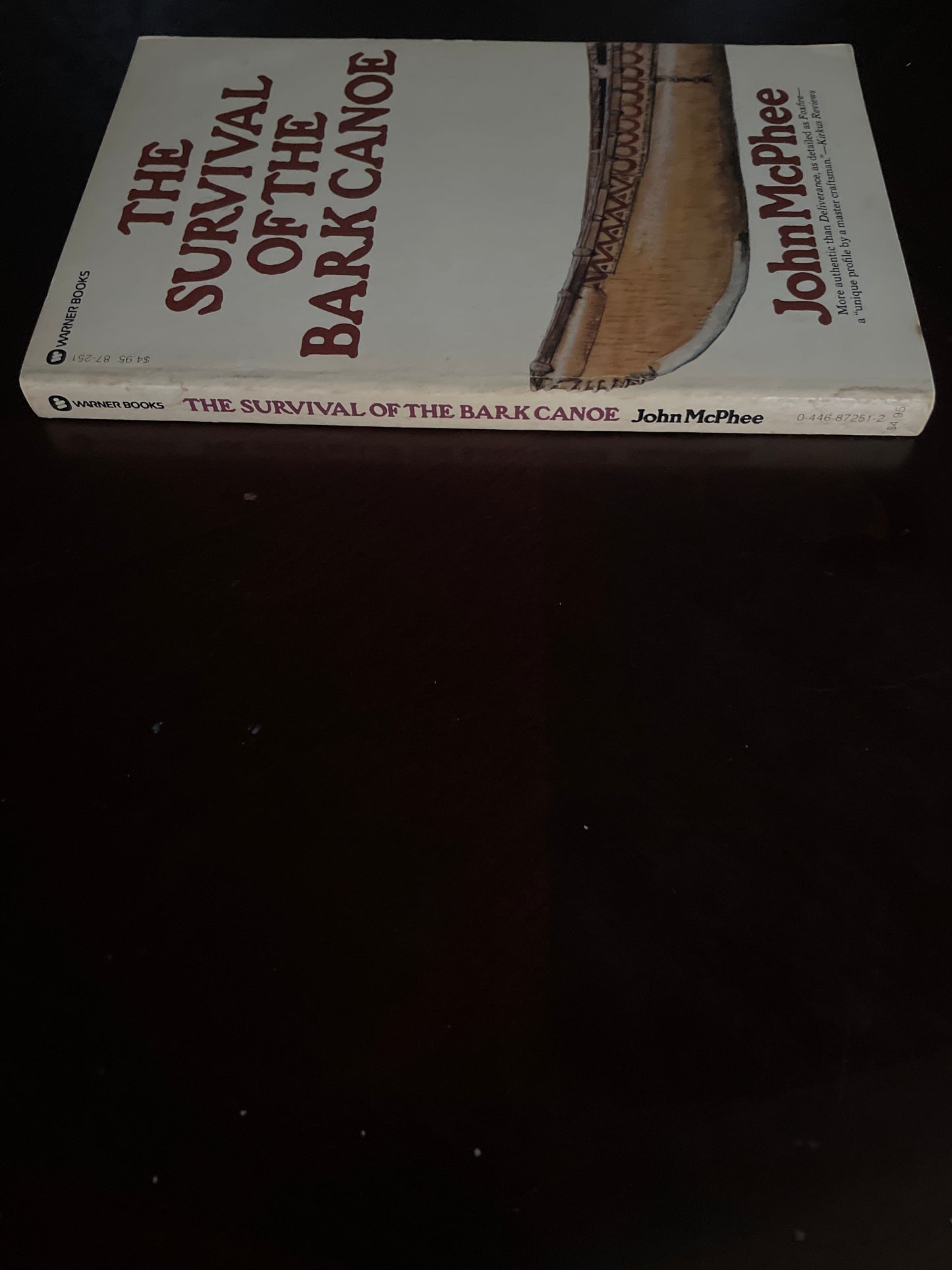 The Survival of the Bark Canoe - Mcphee, John