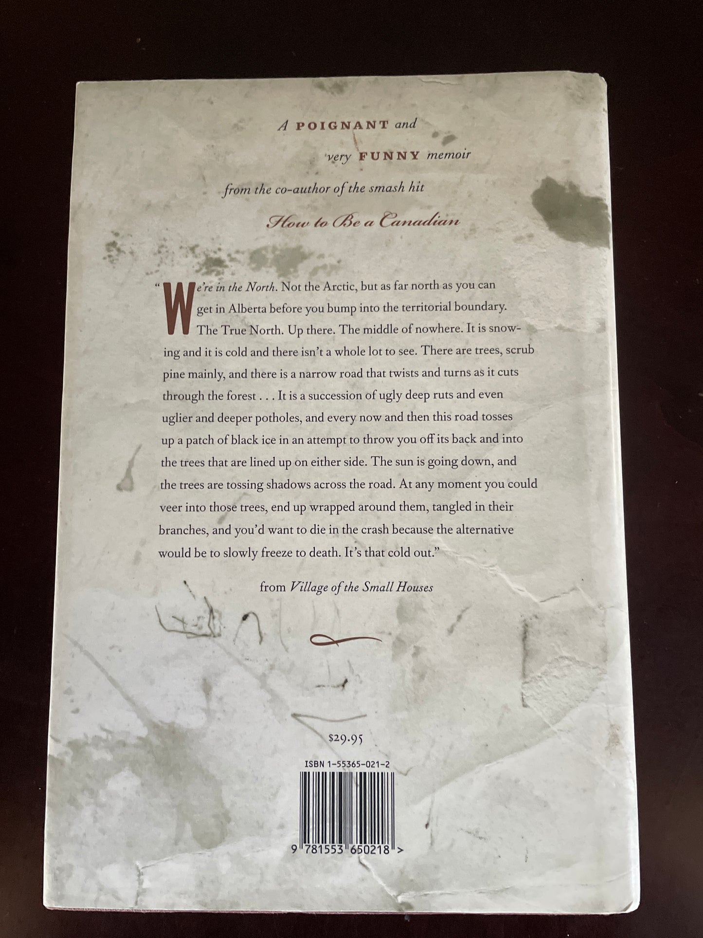 Village of the Small Houses: A Memoir of Sorts (Inscribed) - Ferguson, Ian
