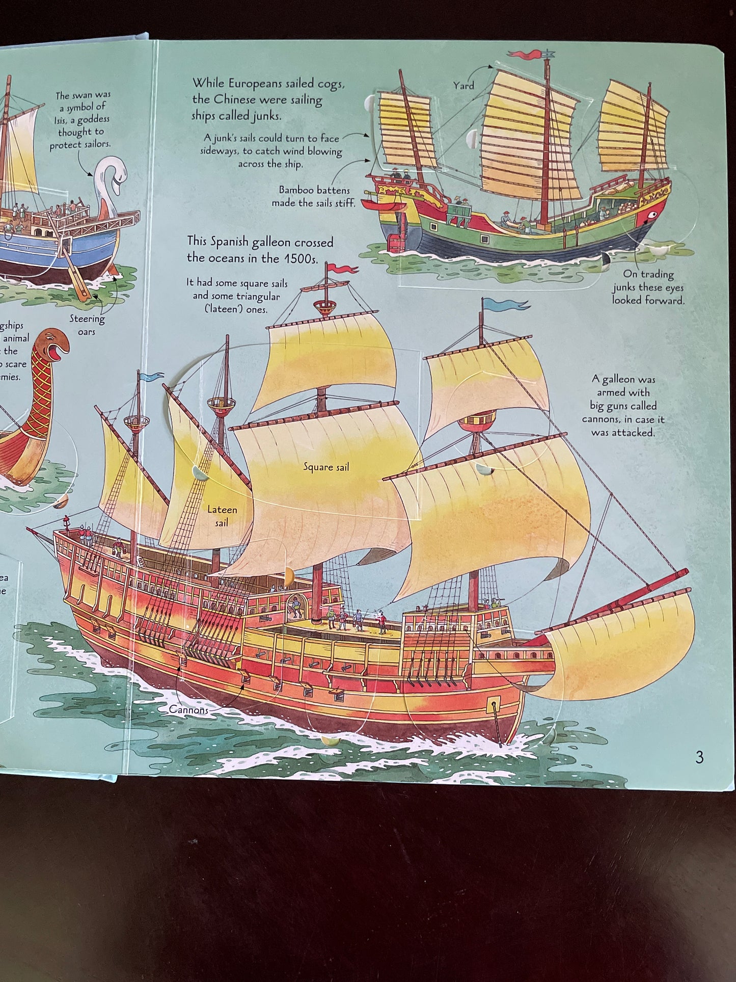 See Inside: Ships (An Usborne Flap Book) - Mason, Conrad