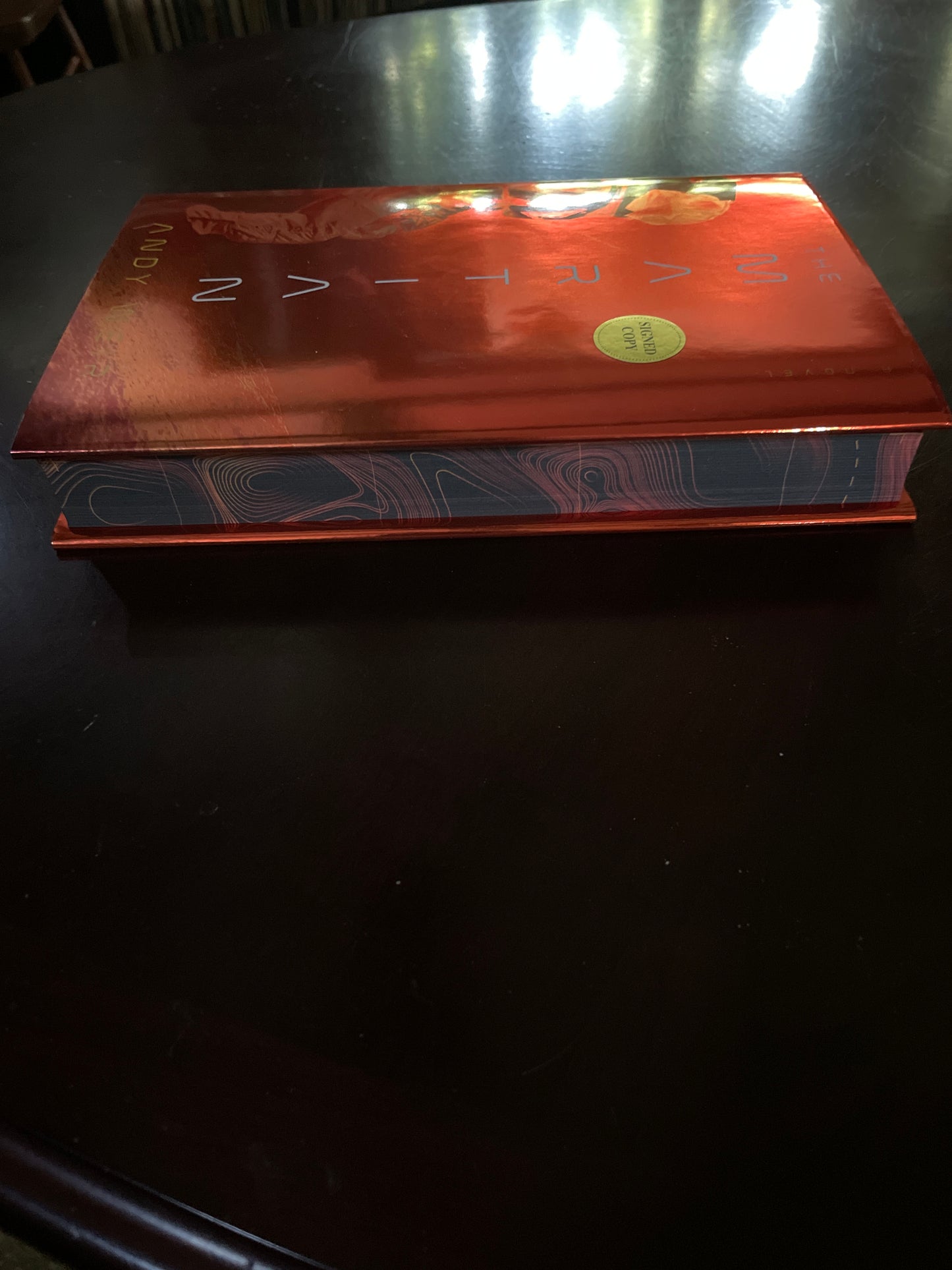 The Martian (Deluxe Edition): A Novel (Signed) - Weir, Andy