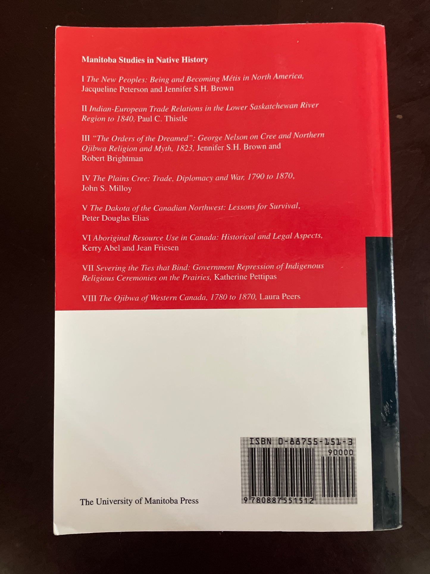 Severing the Ties that Bind : Government Repression of Indigenous Religious Ceremonies on the Prairies - Pettipas, Katherine
