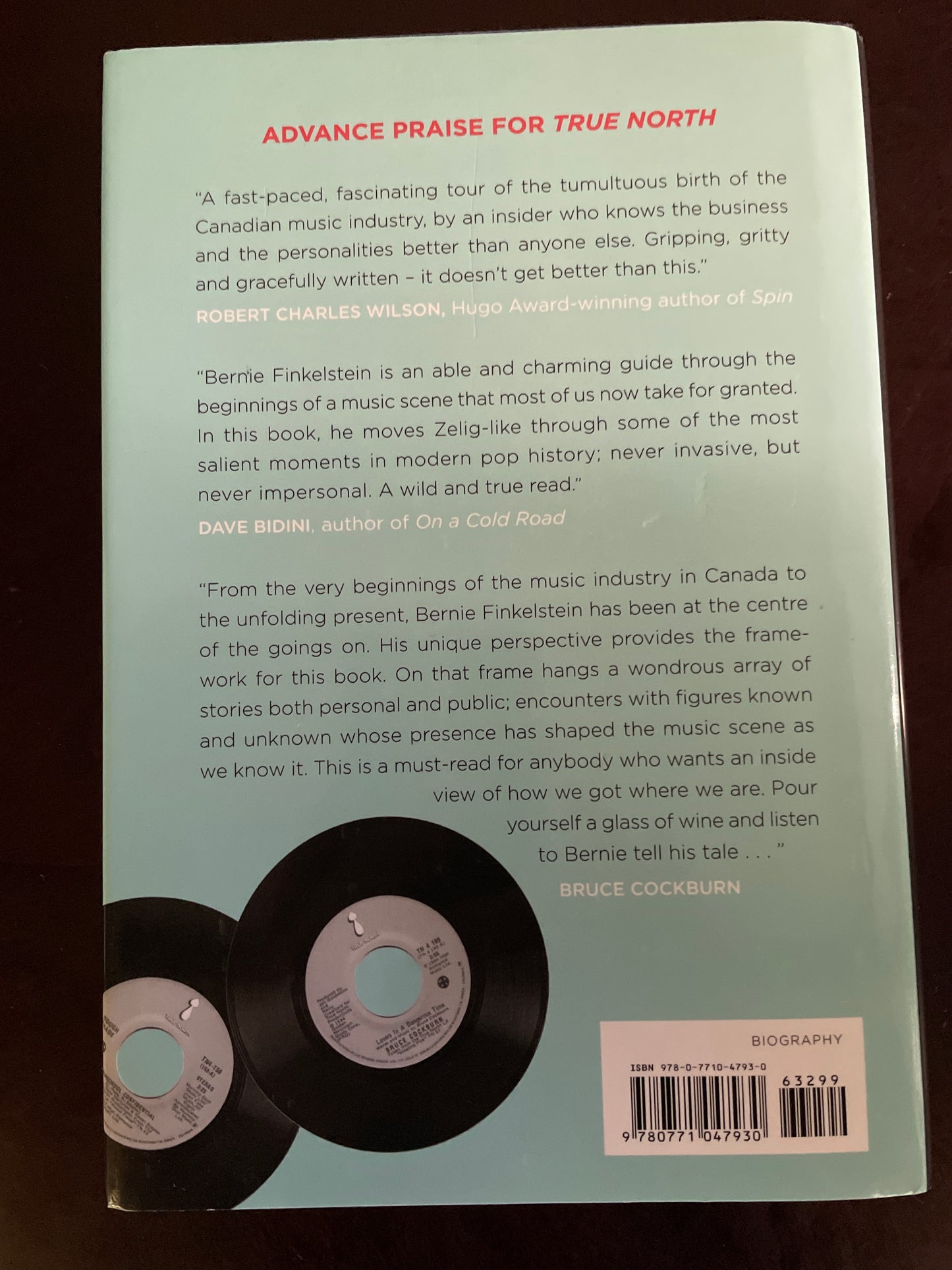 True North: A Life Inside the Music Business - Finkelstein, Bernie