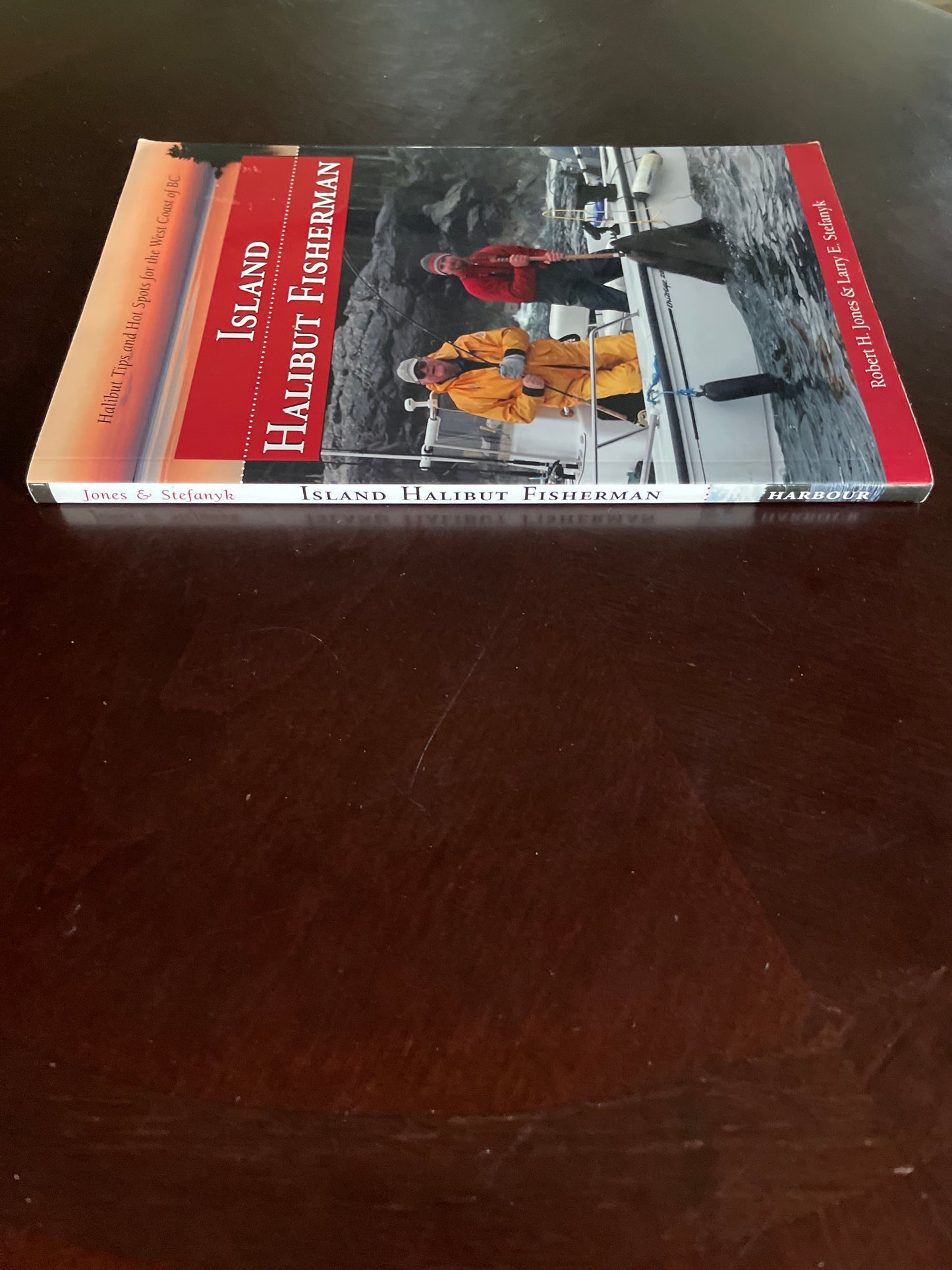 Island Halibut Fisherman (Signed) - Jones, Robert H.; Stefanyk, Larry E.