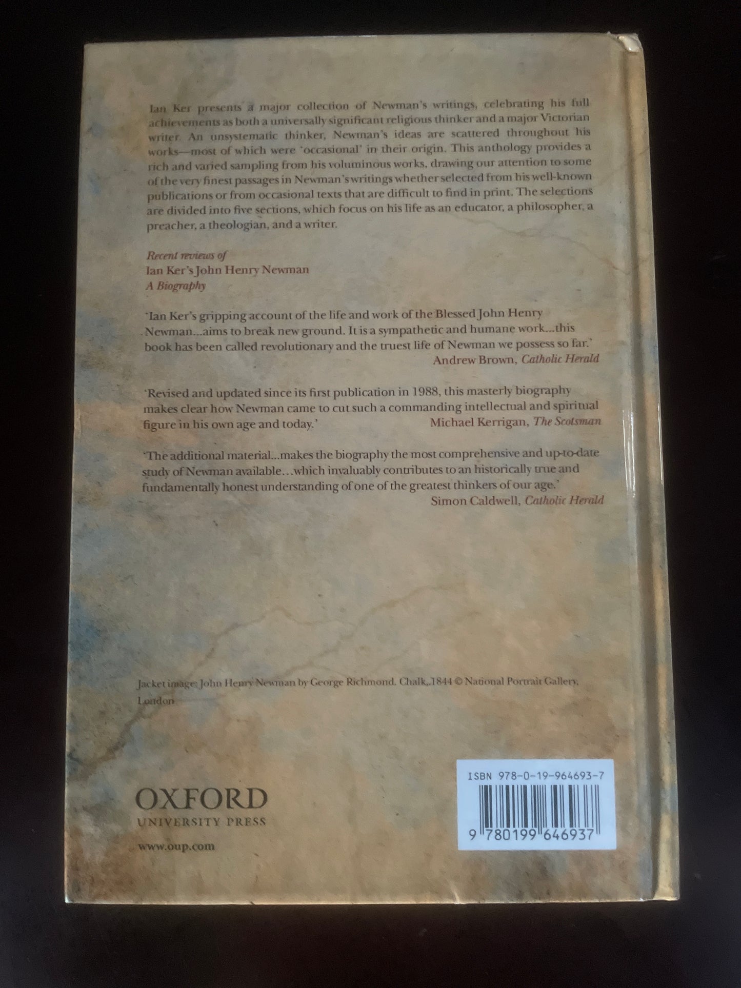 The Genius of John Henry Newman: Selections from his Writings - Ker, Ian; Newman, John Henry
