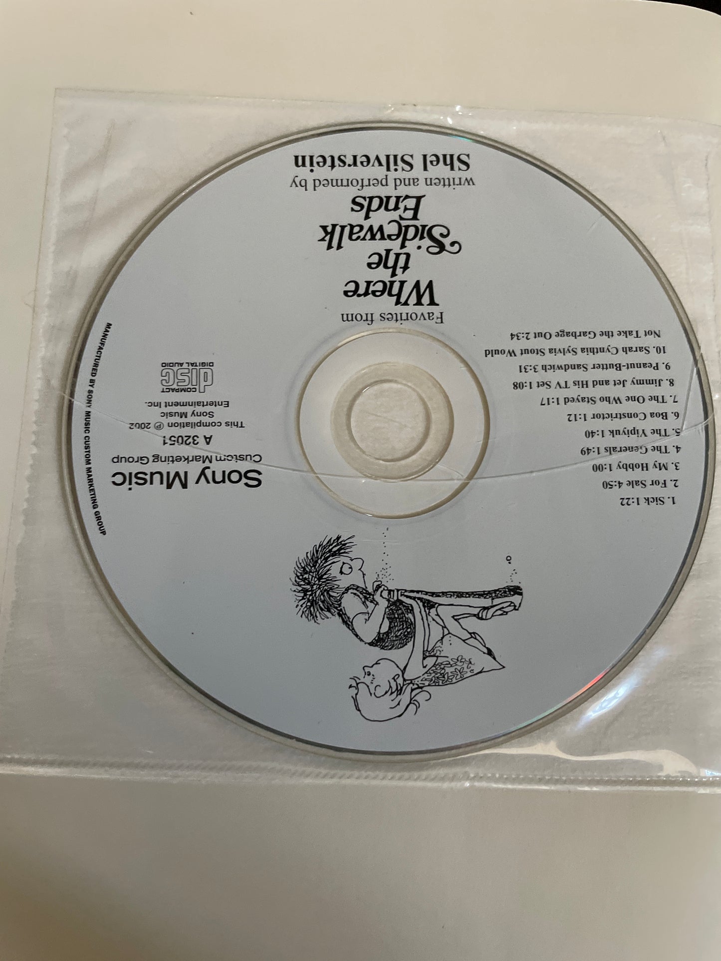 Where the sidewalk ends: The poems & drawings of Shel Silverstein (with CD) - Silverstein, Shel