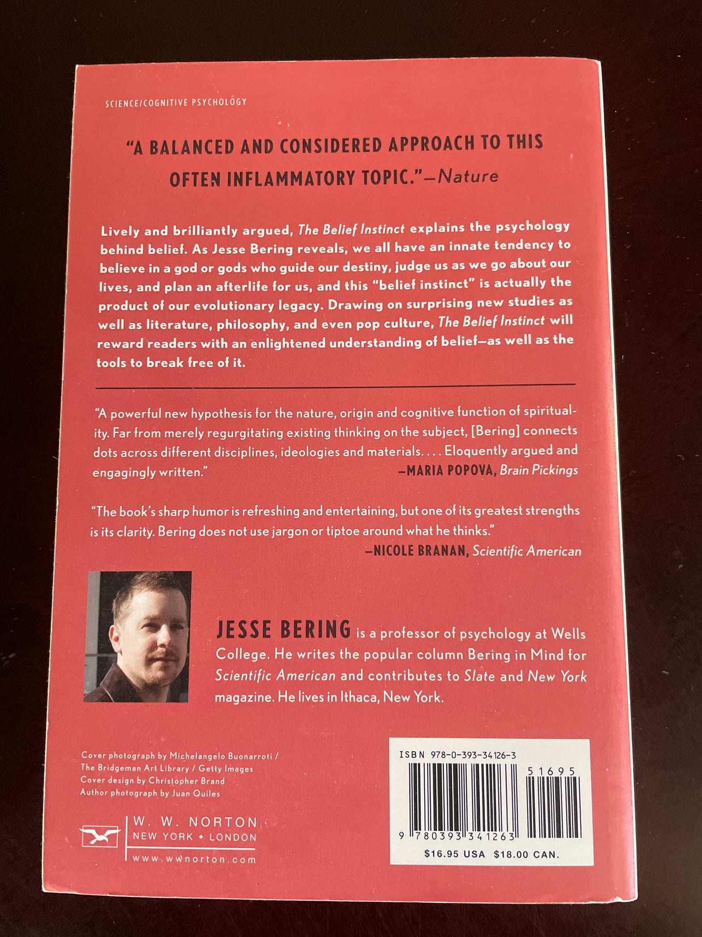The Belief Instinct: The Psychology of Souls, Destiny, and the Meaning of Life - Bering, Jesse
