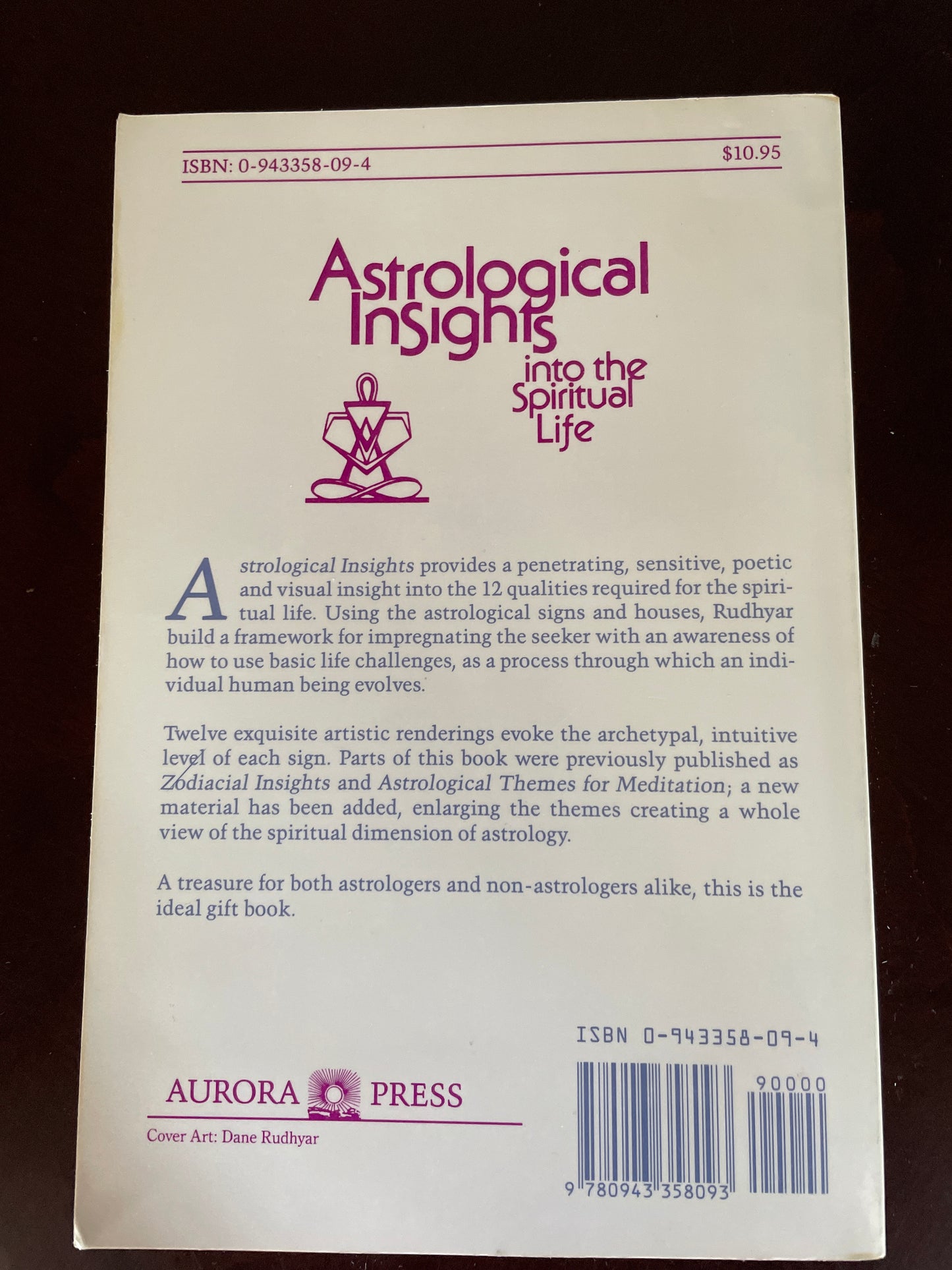 Astrological Insights into the Spiritual Life - Rudhyar, Dane