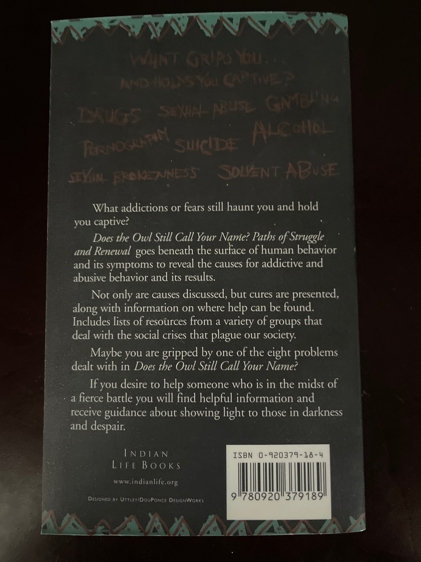 Does the Owl Still Call Your Name? Paths of Struggle and Renewal - Brand, Bruce