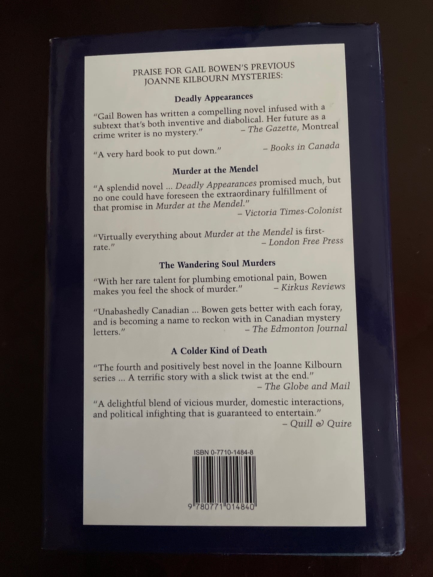 A Killing Spring (Inscribed) - Bowen, Gail