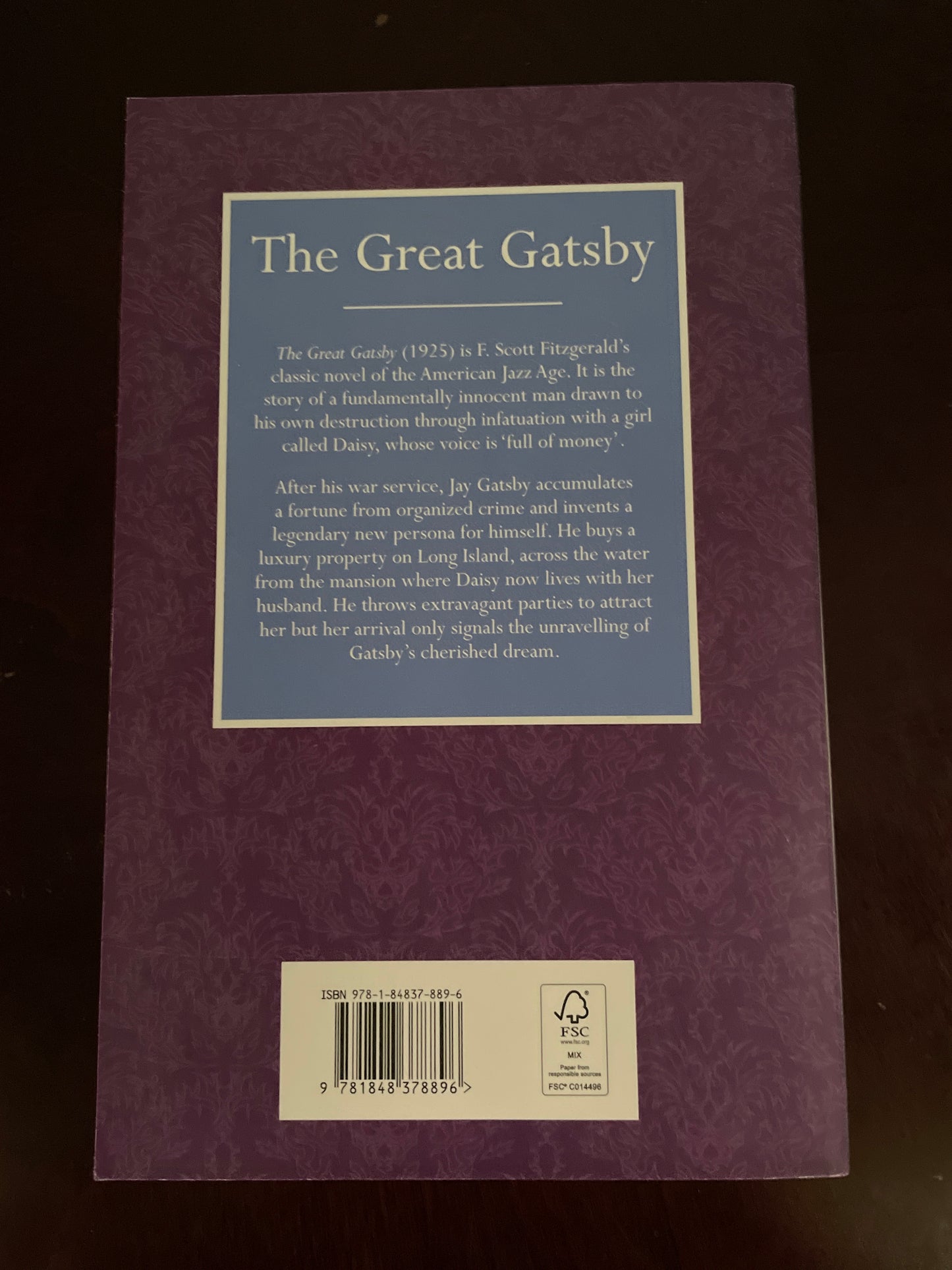 The Great Gatsby - Fitzgerald, F. Scott
