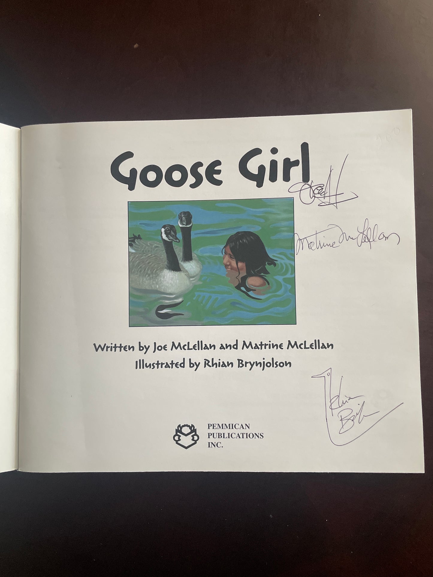Goose Girl (Signed) - Mclellan, Joe; Mclellan, Matrine