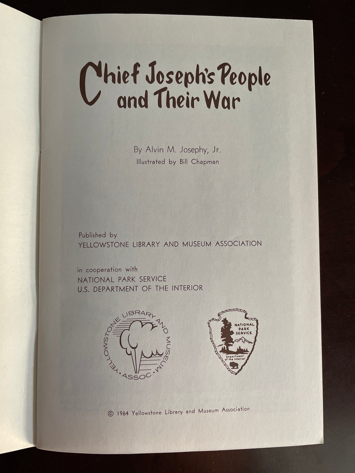 Chief Joseph's People and Their War - Josephy Jr., Alvin M.