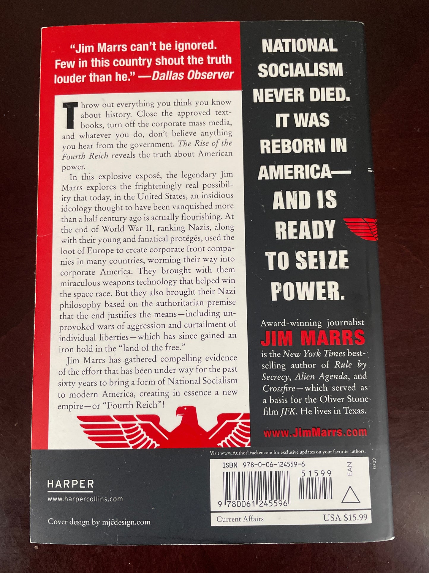 The Rise of the Fourth Reich: The Secret Societies That Threaten to Take Over America - Marrs, Jim