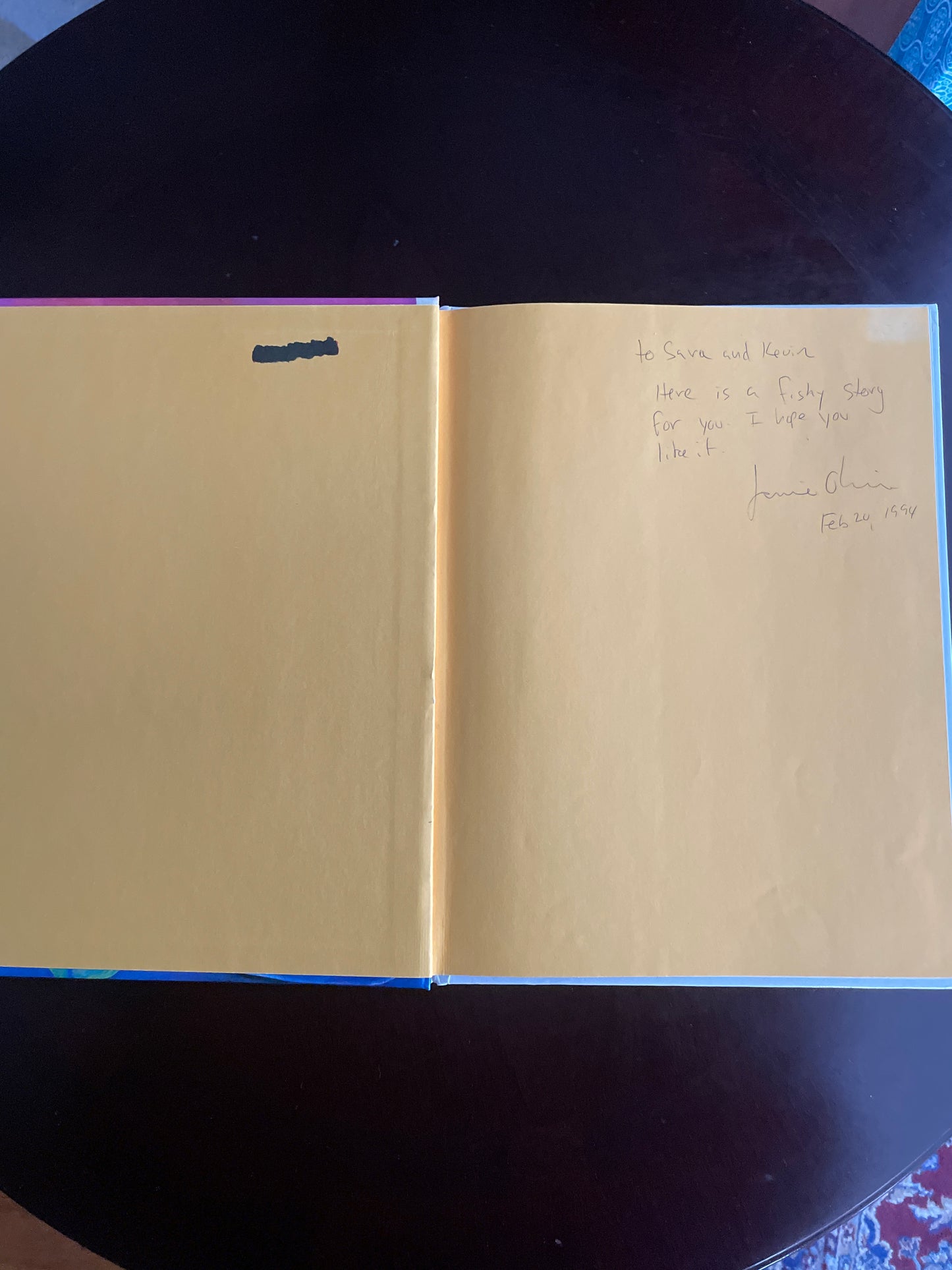The Fish Skin (Inscribed) - Oliviero, Jamie