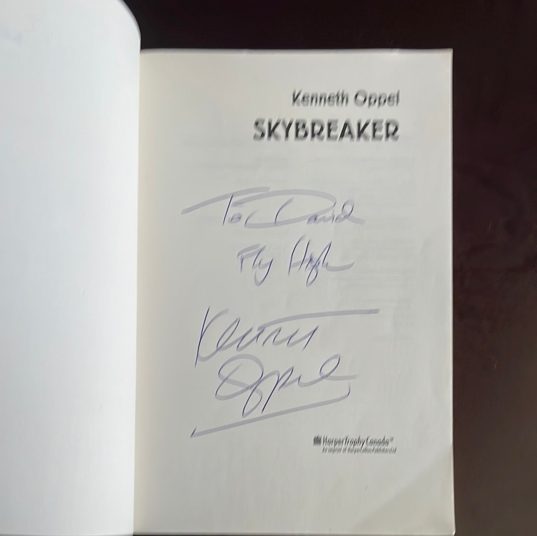 Skybreaker (Inscribed) - Oppel, Kenneth