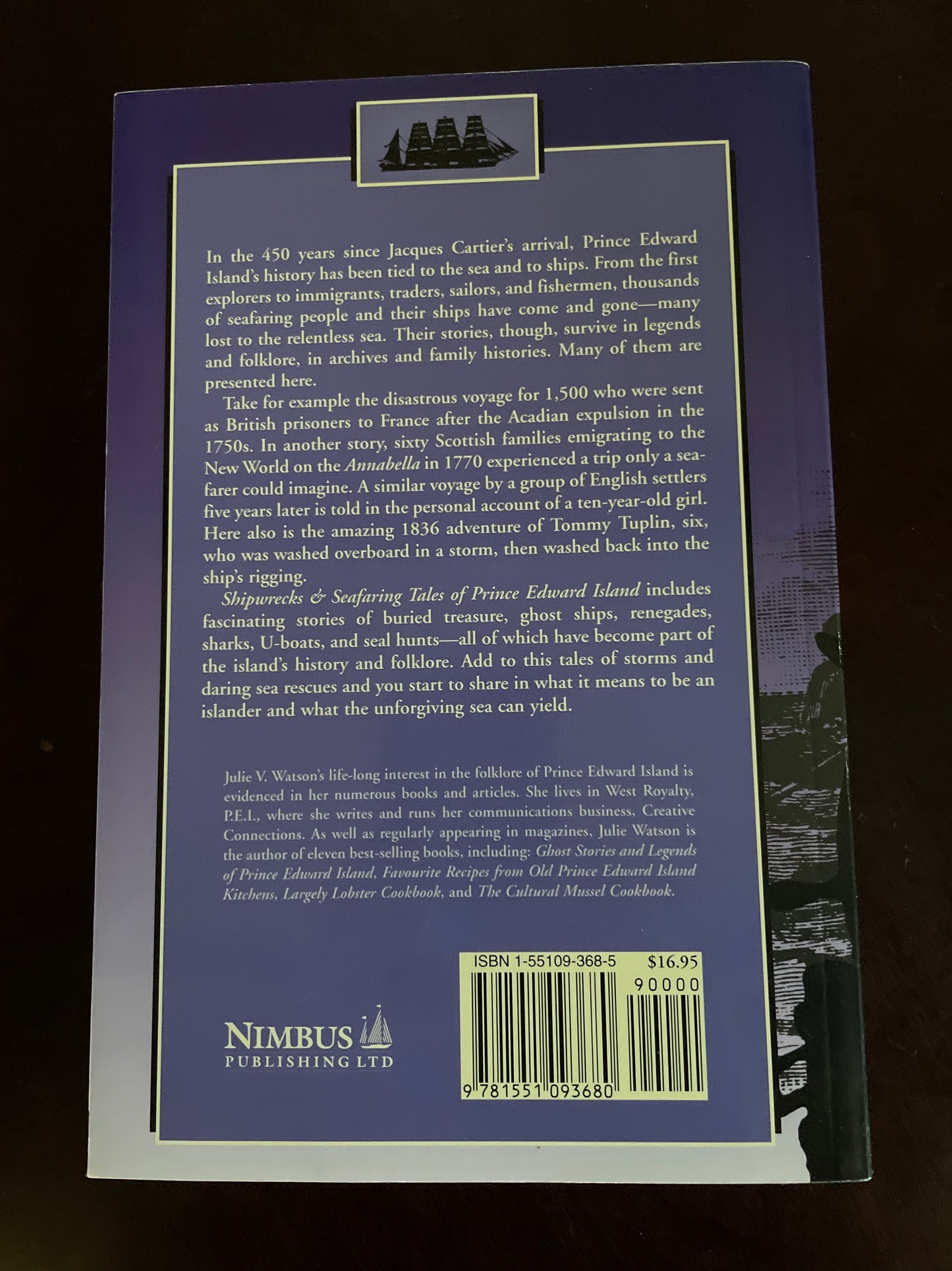 Shipwrecks & Seafaring Tales of Prince Edward Island - Watson, Julie V.