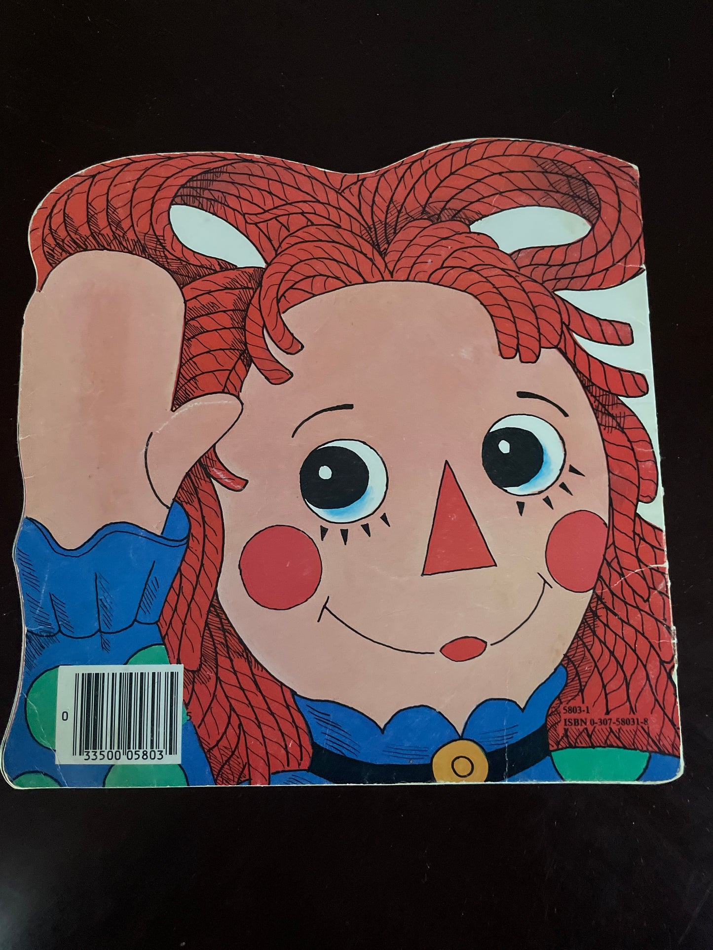 The Raggedy Ann Book (A Golden Shape Book) - Fulton, Janet