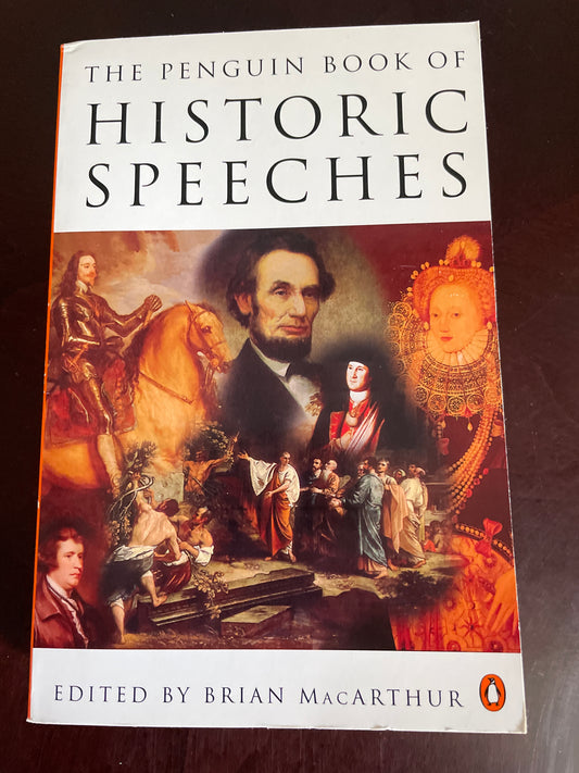 The Penguin Book of Historic Speeches - MacArthur, Brian