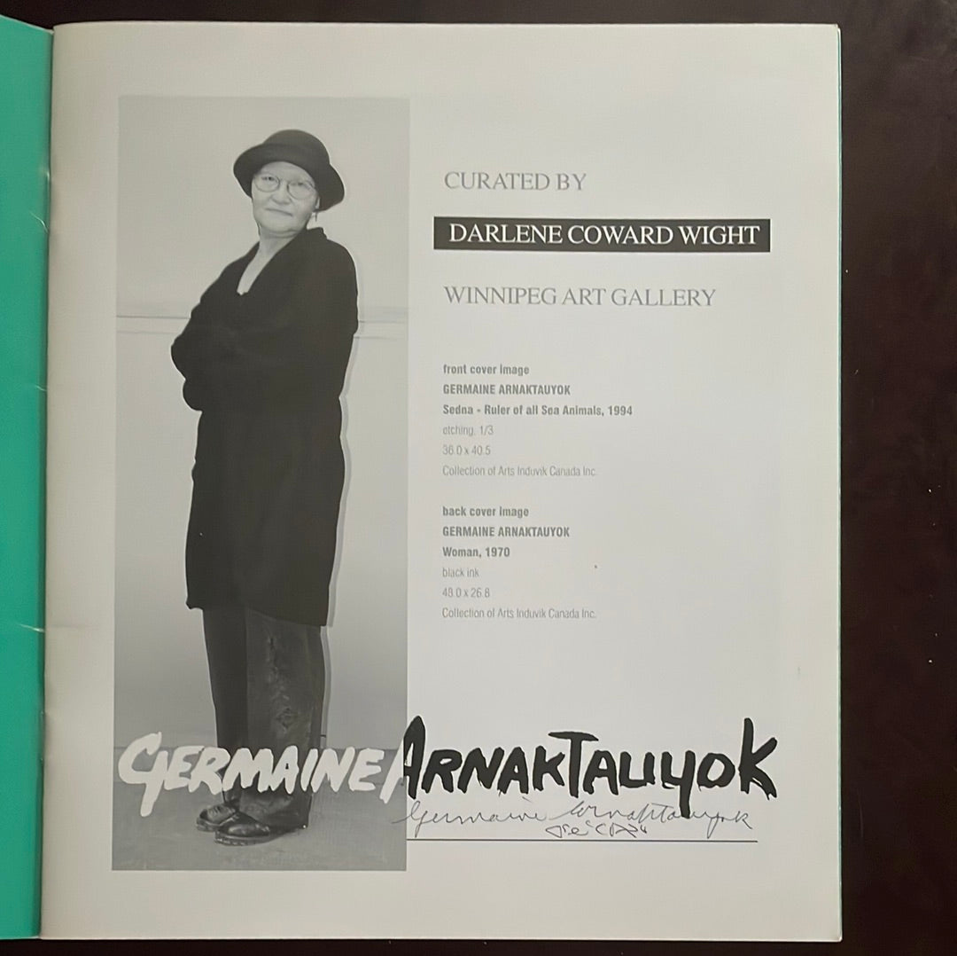 Germaine Arnaktauyok (Signed) - Wight, Darlene Coward