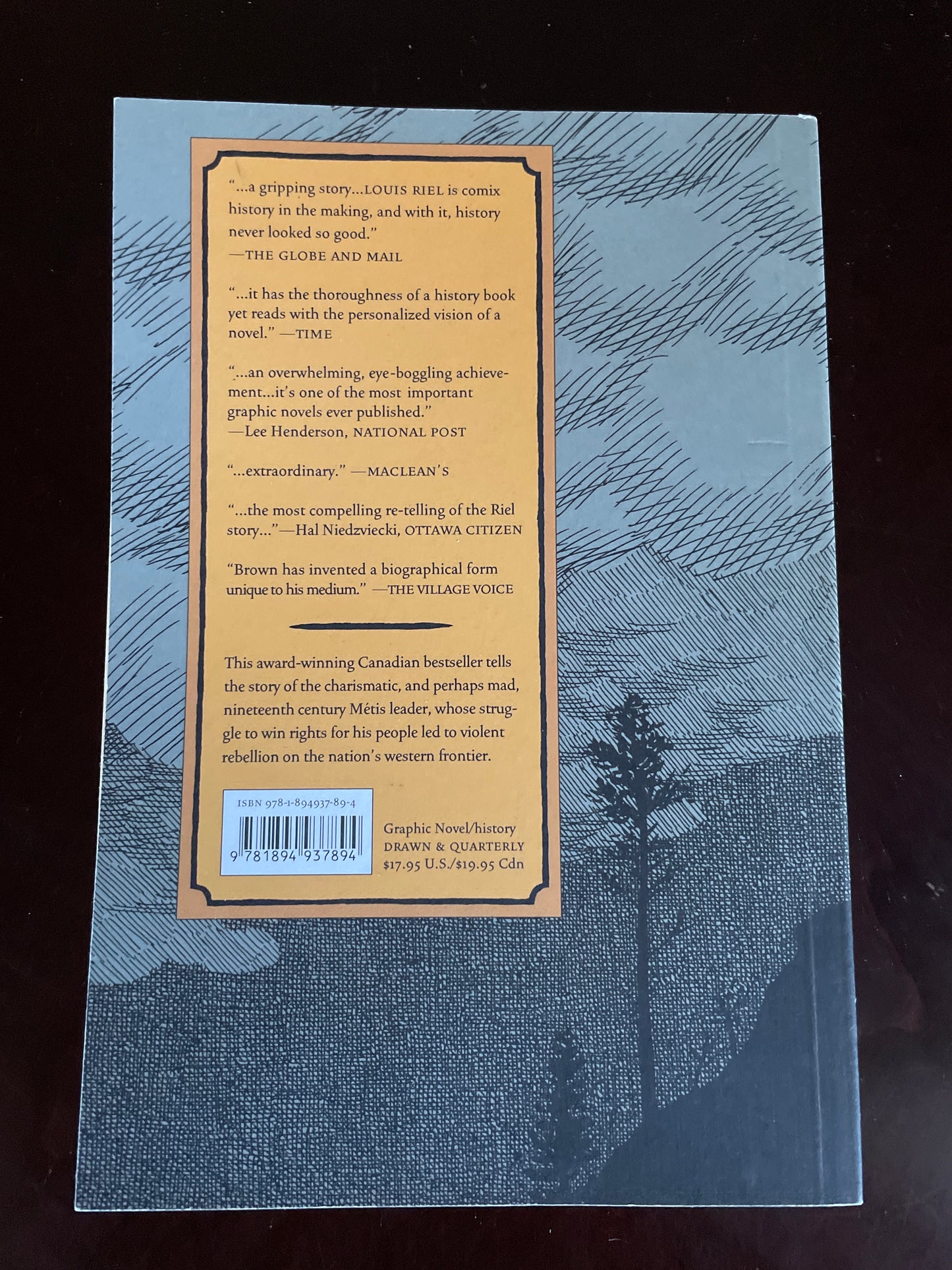 Louis Riel : A Comic Strip Biography  - Brown, Chester