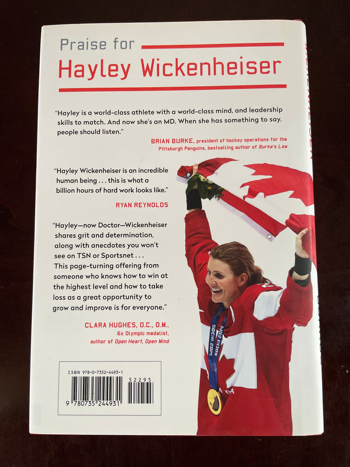 Over the Boards: Lessons from the Ice (Signed) - Wickenheiser, Hayley