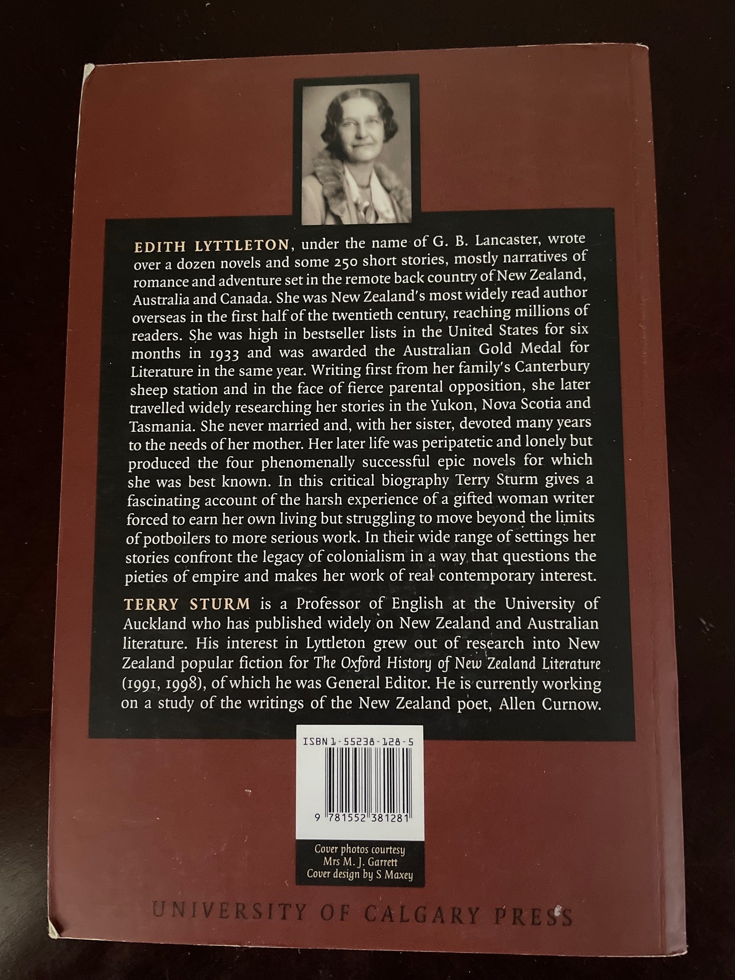 An Unsettled Spirit: The Life and Frontier Fiction of Edith Lyttleton (G.B. Lancaster) - Sturm, Terry