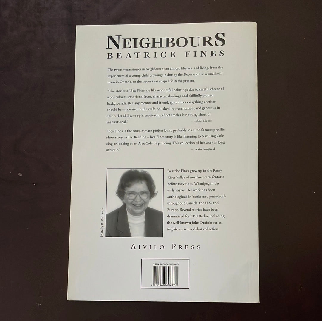 Neighbours (Inscribed) - Fines, Beatrice