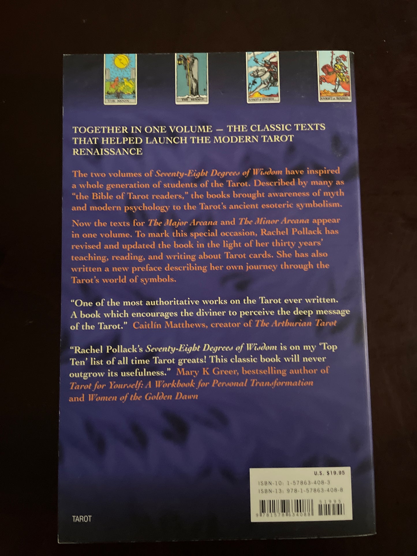 Seventy-Eight Degrees of Wisdom: A Book of Tarot - Pollack, Rachel