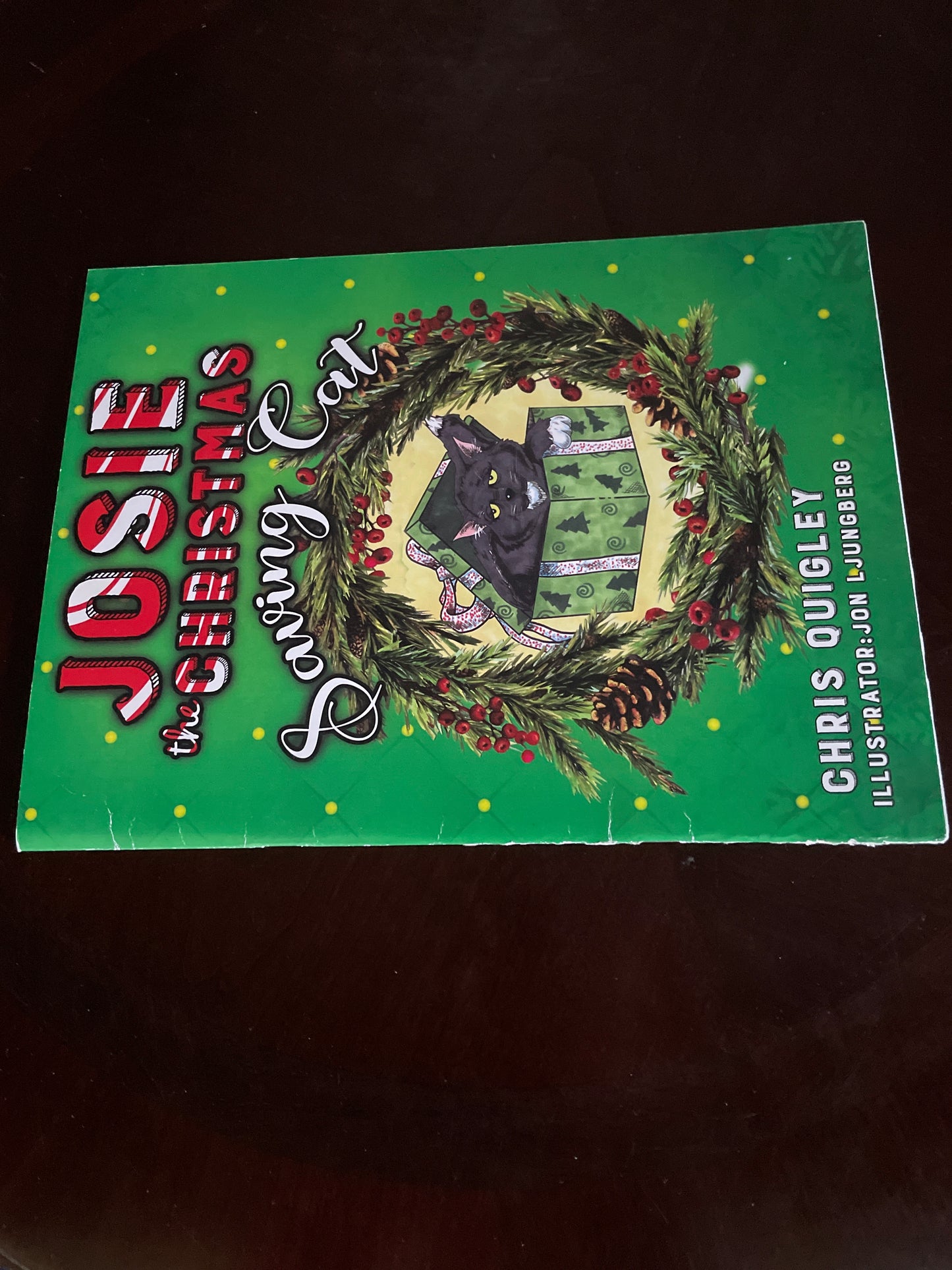 Josie the Christmas Saving Cat (Inscribed) - Quigley, Chris