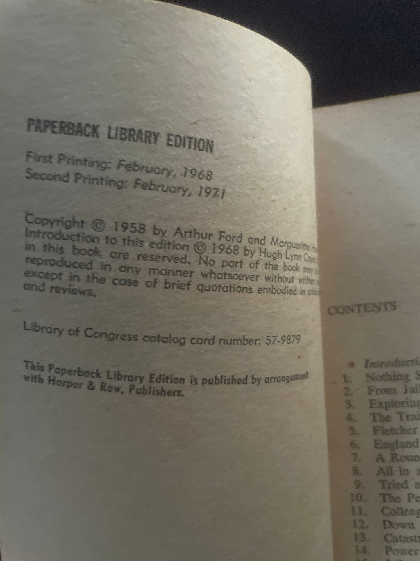 Nothing So Strange : The autobiography of Arthur Ford - Ford, Arthur; Bro, Marguerite Harmon