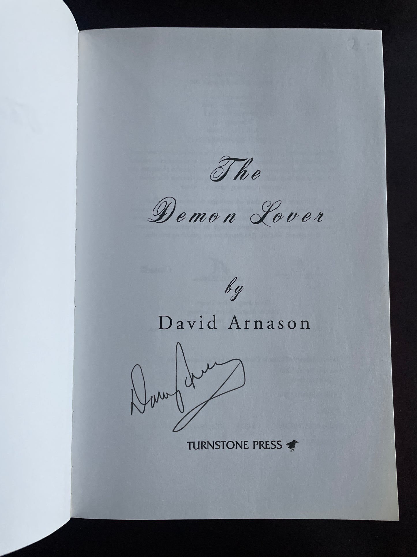 The Demon Lover (Signed) - Arnason, David