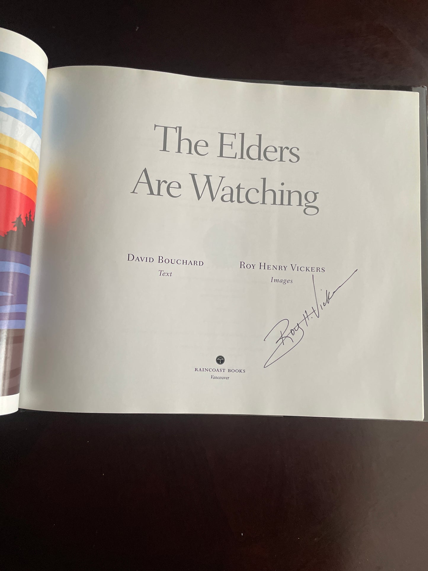 The Elders Are Watching (Signed) - Bouchard, David