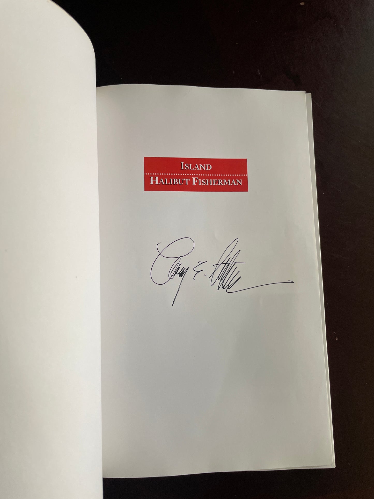 Island Halibut Fisherman (Signed) - Jones, Robert H.; Stefanyk, Larry E.