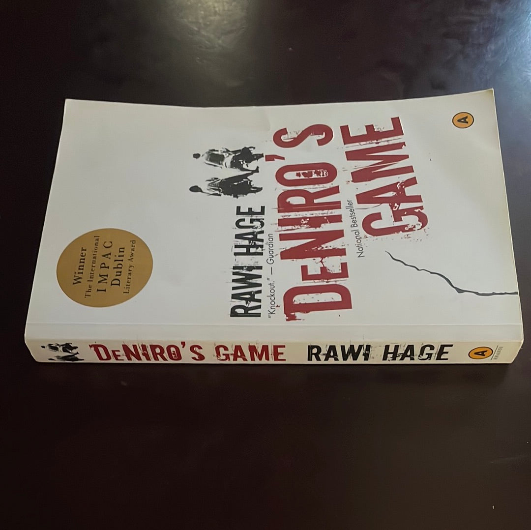 De Niro's Game (Inscribed) - Hage, Rawi