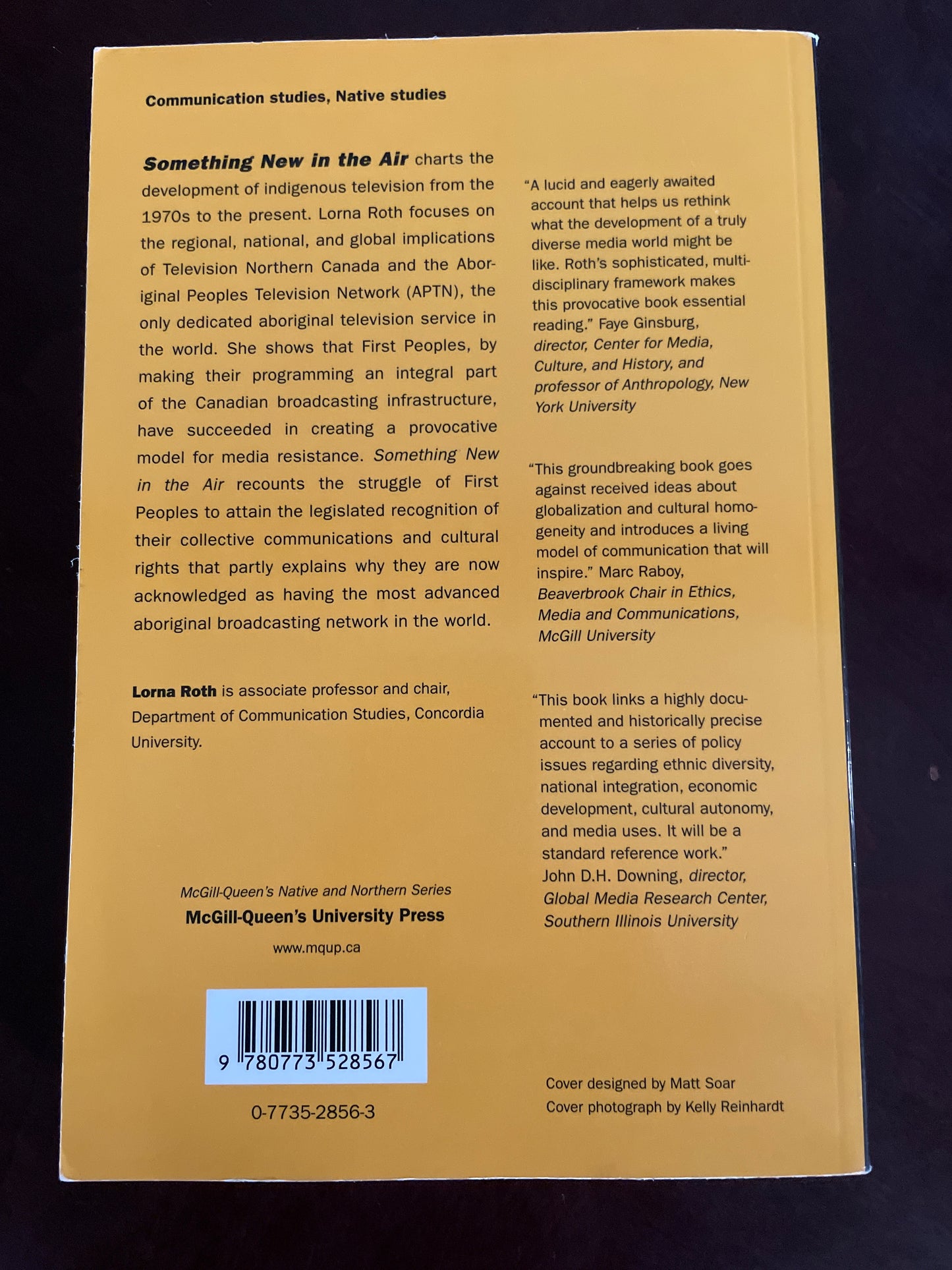 Something New In The Air: The Story Of First Peoples Television Broadcasting In Canada - Roth, Lorna