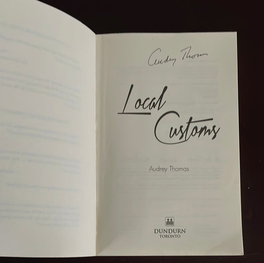 Local Customs (Signed) - Thomas, Audrey