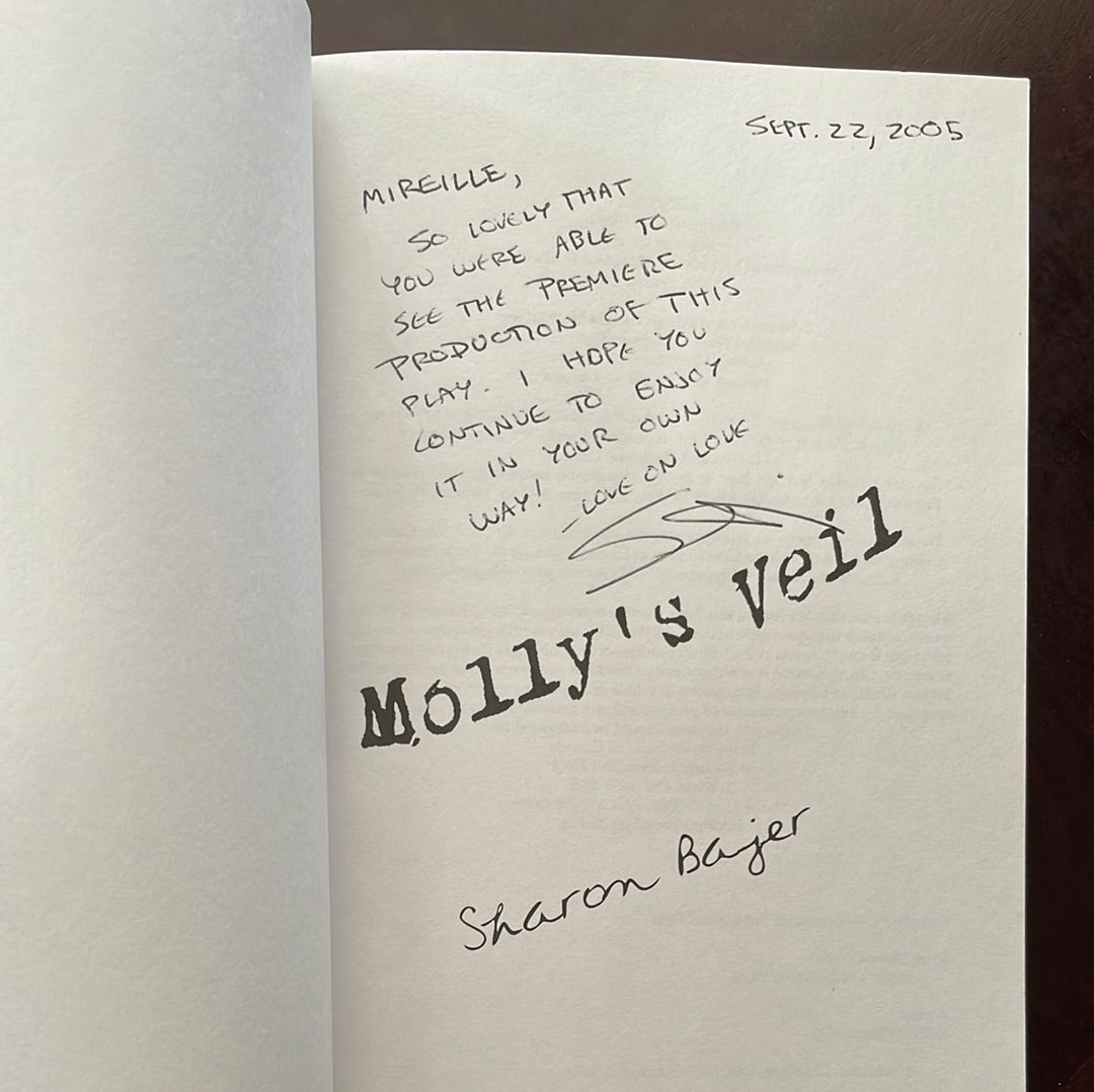 Molly's Veil (Inscribed) - Bajer, Sharon