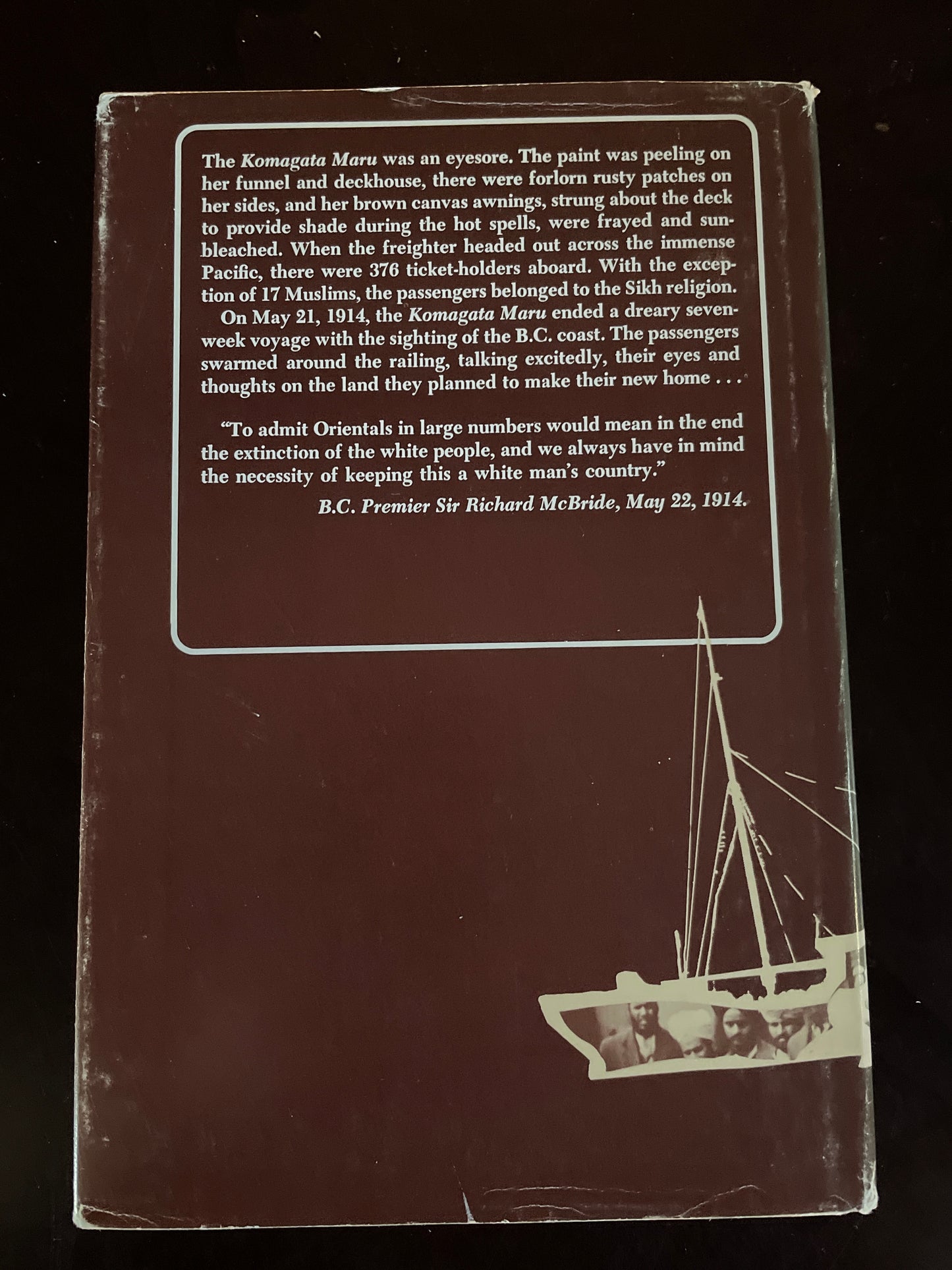 A White Man's Country: An Exercise in Canadian Prejudice - Ferguson, Ted