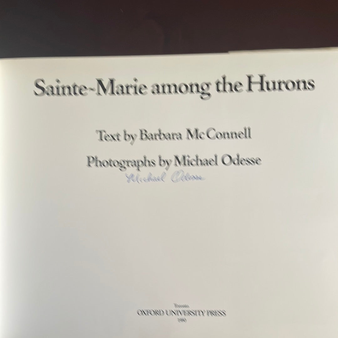 Sainte-Marie Among the Hurons (Signed) - McConnell, Barbara