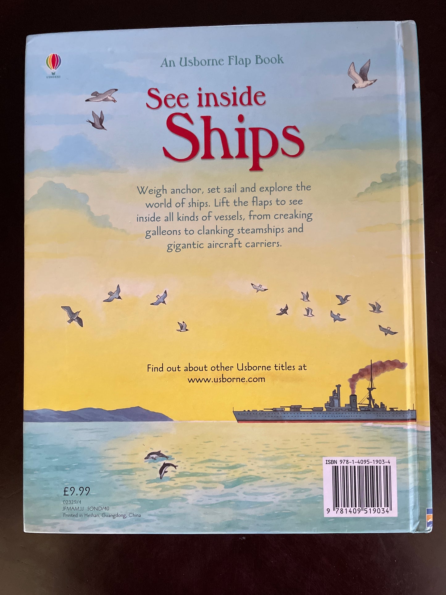 See Inside: Ships (An Usborne Flap Book) - Mason, Conrad